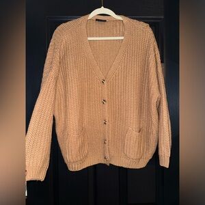 Vici brown cardigan - large